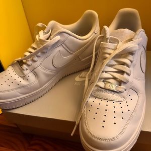 Nike all white downtowns